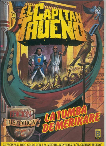 El Capitan Trueno edicion historica numero 112:La tumba de merikare