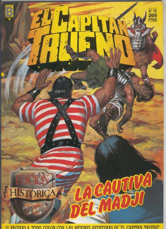 El Capitan Trueno edicion historica numero 113:La cautiva del Madji
