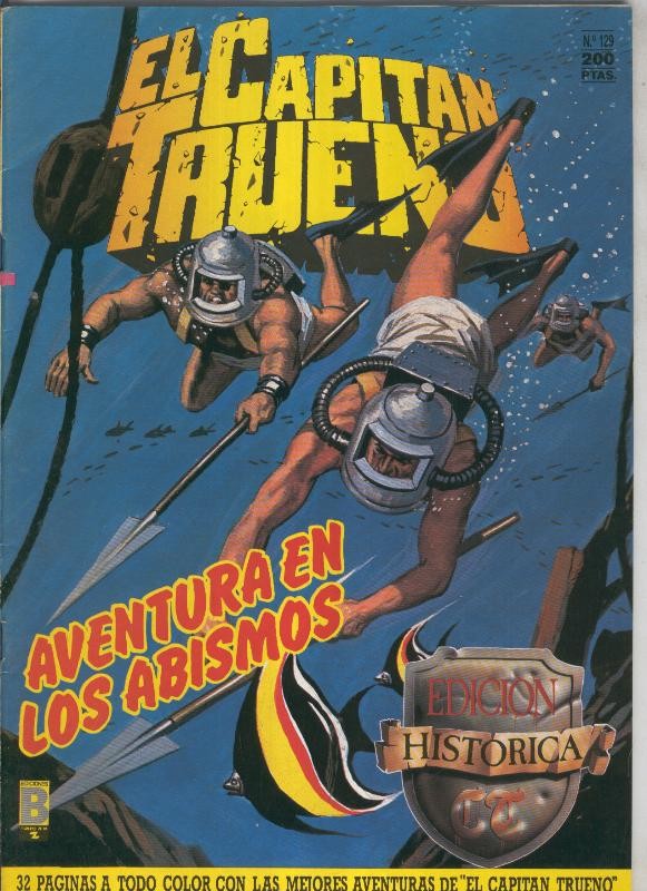 El Capitan Trueno edicion historica numero 129:Aventura en los abismos