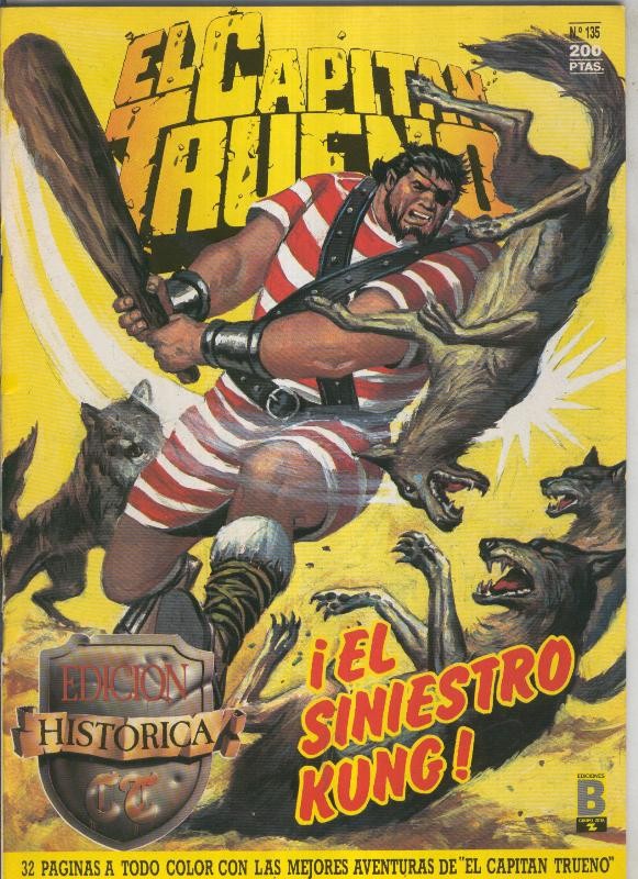 El Capitan Trueno edicion historica numero 135:El siniestro Kung