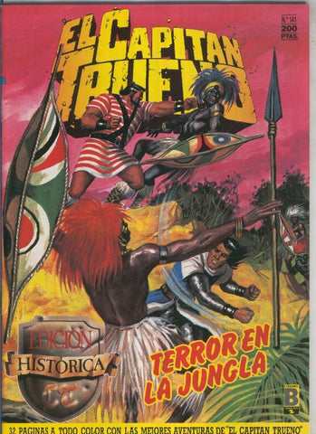 El Capitan Trueno edicion historica numero 141:Terror en la jungla
