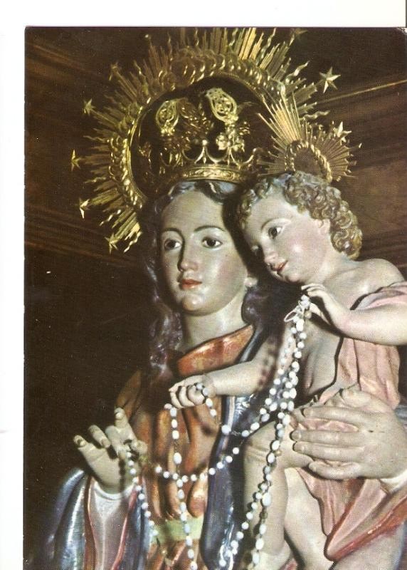 Postal 029017 : Virgen Nuestra Señora del  Rosario, Patrona de la Union(Murcia)