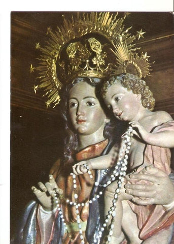 Postal 029017 : Virgen Nuestra Señora del  Rosario, Patrona de la Union(Murcia)