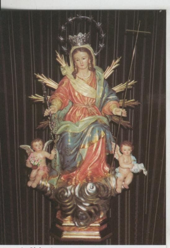 Postal 009318: Virgen La Divina Aurora, Polop de la Marina, Alicante