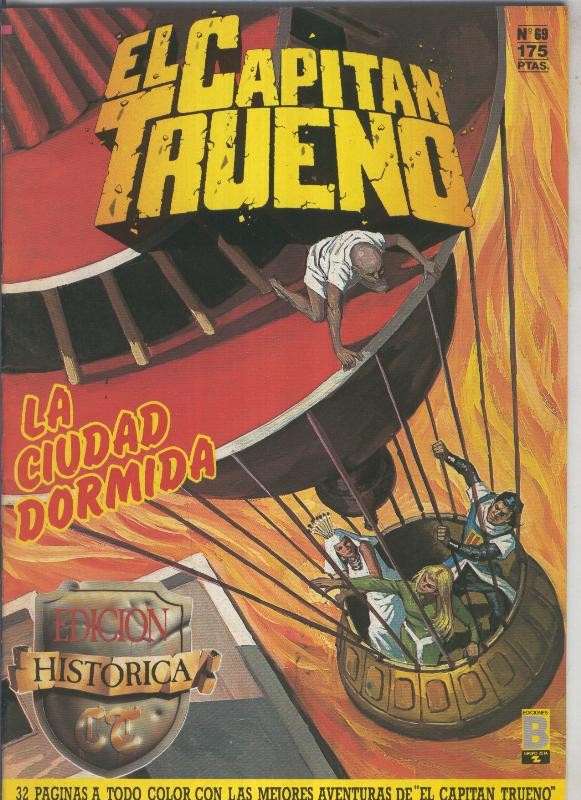 El Capitan Trueno edicion historica numero 069:La ciudad dormida
