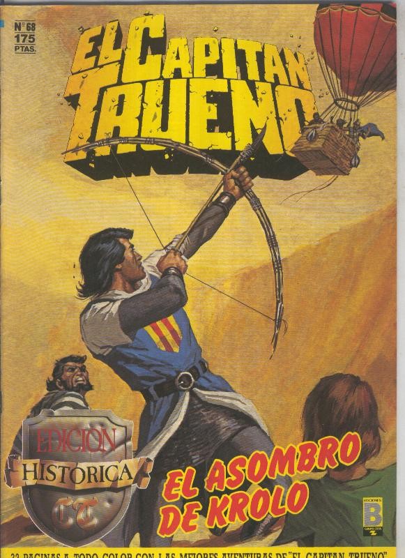 El Capitan Trueno edicion historica numero 068:El asomb ro de Krolo
