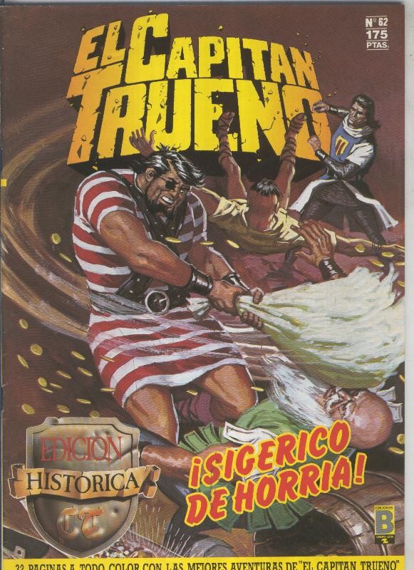 El Capitan Trueno edicion historica numero 062:Sigerico de horria