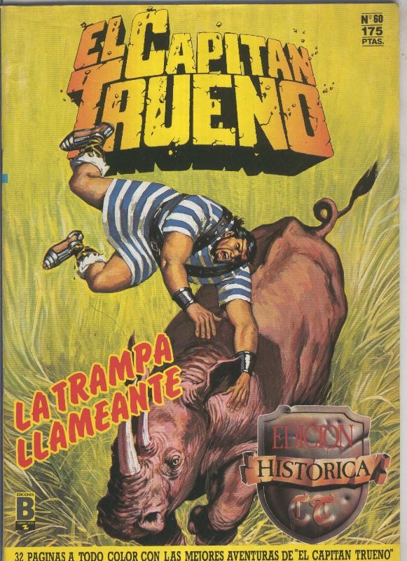 El Capitan Trueno edicion historica numero 060:La trampa llameante