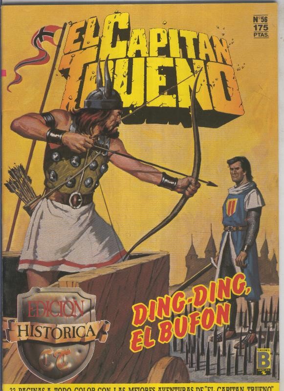 El Capitan Trueno edicion historica numero 056:ding ding, el bufon