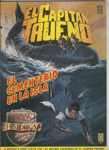 El Capitan Trueno edicion historica numero 054:El cementerio en la isla