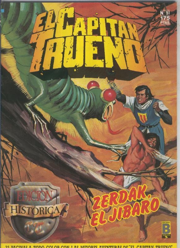 El Capitan Trueno edicion historica numero 051:Zerdak, el jibaro
