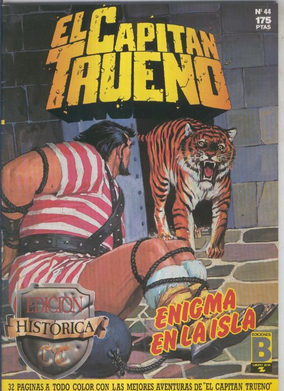 El Capitan Trueno edicion historica numero 044:Enigma en la isla