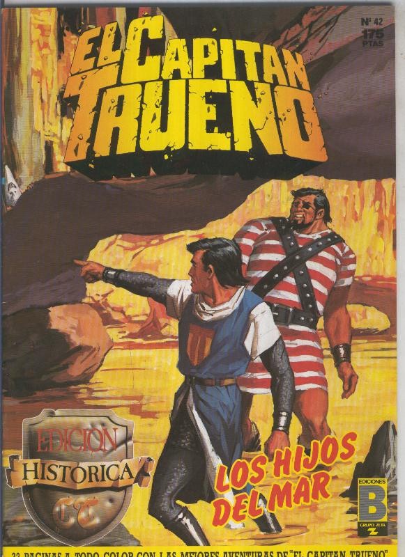 El Capitan Trueno edicion historica numero 042:Los hijos del mar