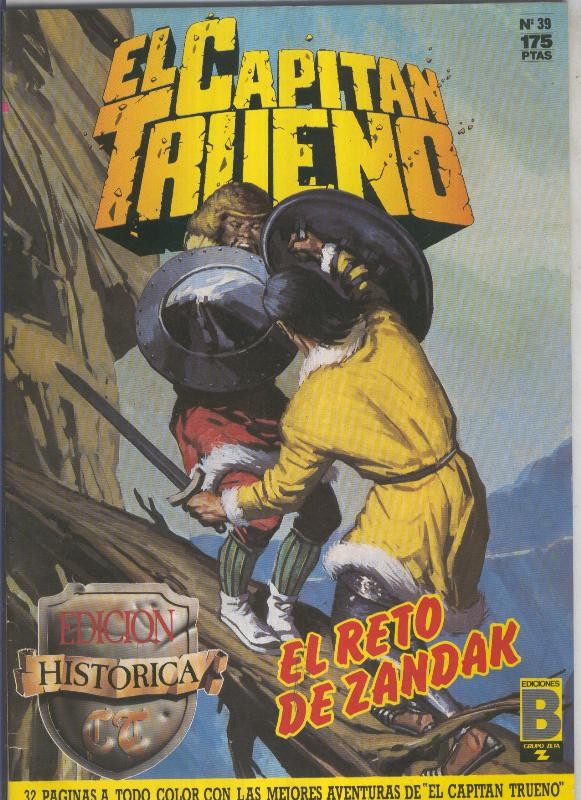 El Capitan Trueno edicion historica numero 039:El reto de Zandak