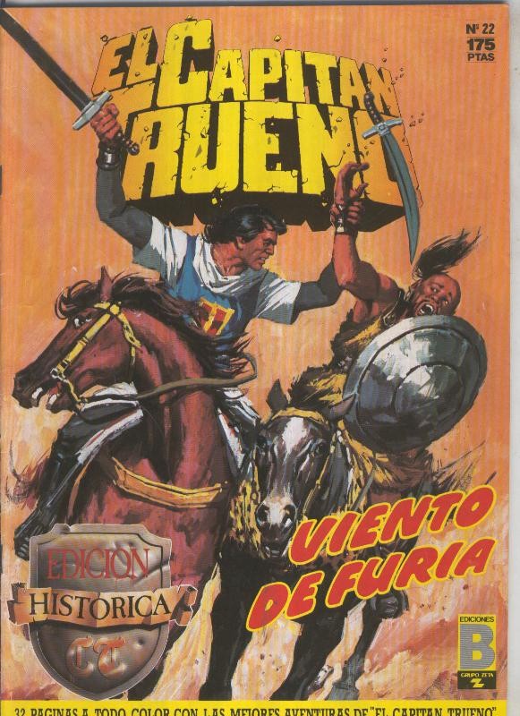 El Capitan Trueno edicion historica numero 022:Viento de furia