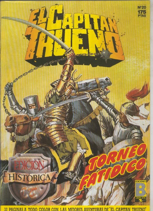 El Capitan Trueno edicion historica numero 020:Torneo fatidico