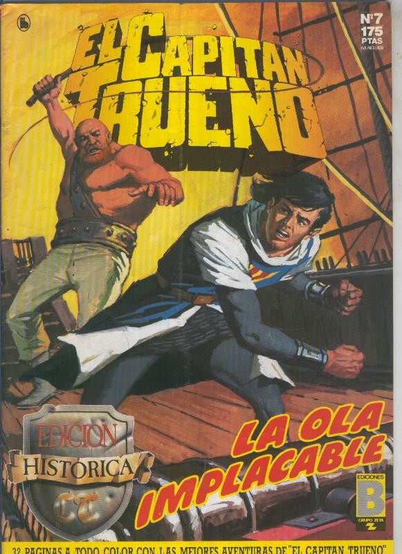 El Capitan Trueno edicion historica numero 007:La ola implacable