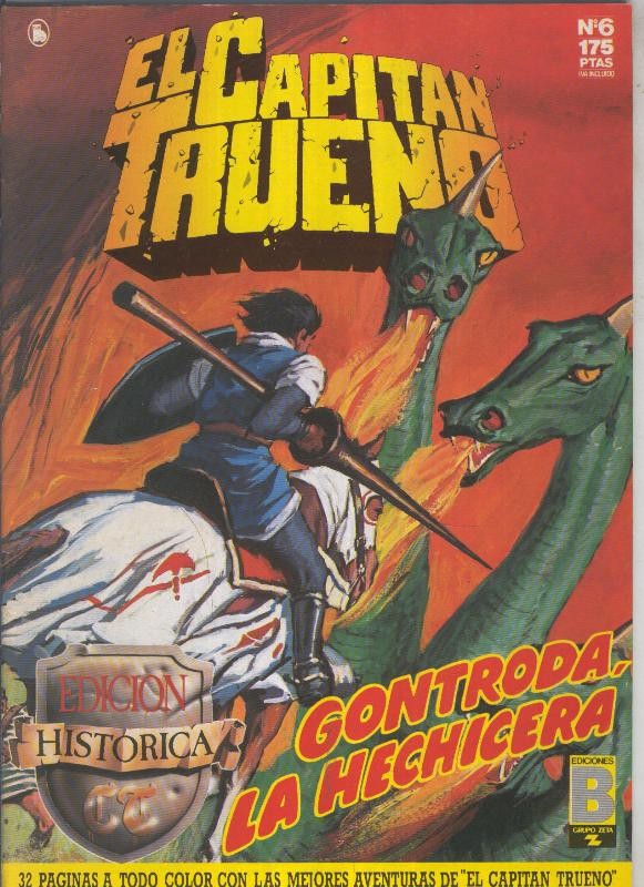 El Capitan Trueno edicion historica numero 006:Gontroda, la hechicera