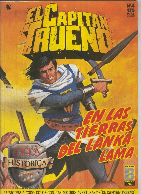 El Capitan Trueno edicion historica numero 004:En las tierras del Lankalama