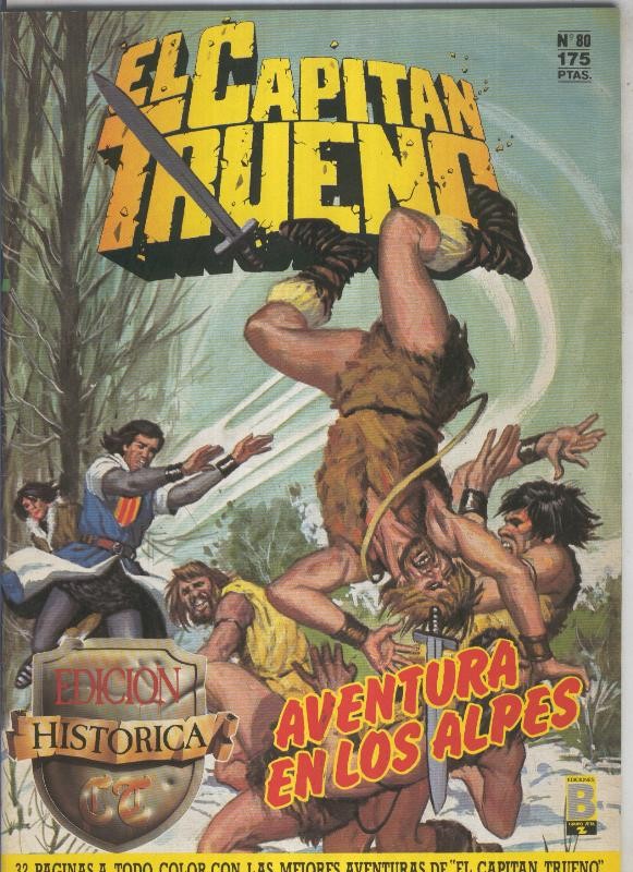 El Capitan Trueno edicion historica numero 080: aventura en los Alpes