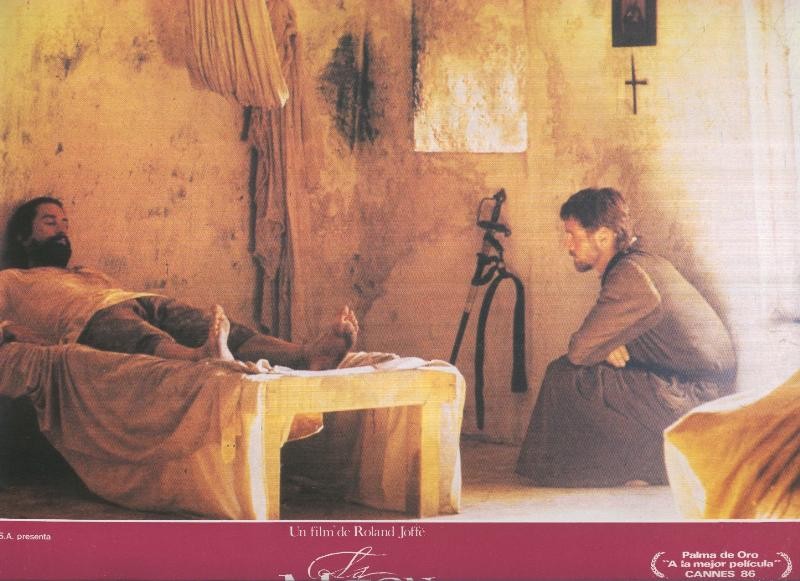 Caratula cine: La mision , un film de Roland Joffe, numerada 3 en trasera