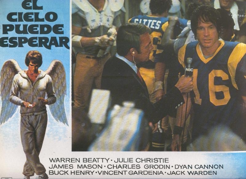 Caratula cine: El cielo puede esperar, un film de Warren Beatty , numerada 4 en trasera