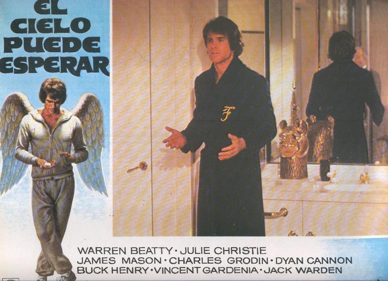 Caratula cine: El cielo puede esperar, un film de Warren Beatty , numerada 7 en trasera