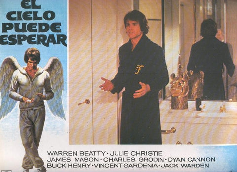 Caratula cine: El cielo puede esperar, un film de Warren Beatty , numerada 7 en trasera