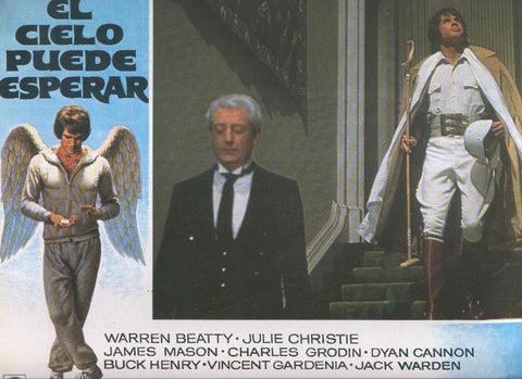 Caratula cine: El cielo puede esperar, un film de Warren Beatty , numerada 8 en trasera