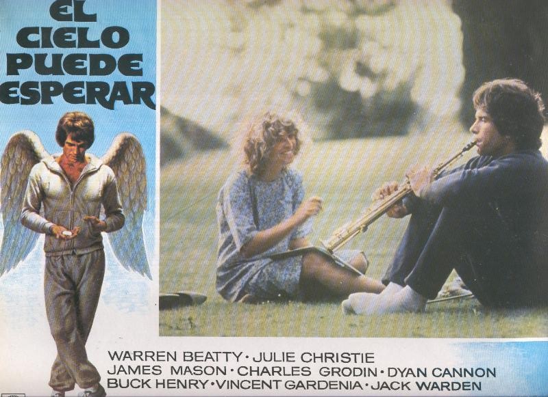 Caratula cine: El cielo puede esperar, un film de Warren Beatty , numerada 10 en trasera