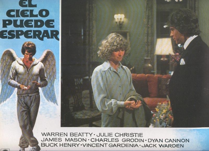 Caratula cine: El cielo puede esperar, un film de Warren Beatty , numerada 11 en trasera