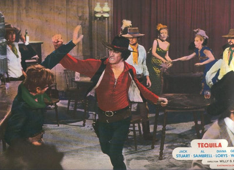 Caratula cine: Tequila, un film de Willy S.Regan , numerada 03 en trasera
