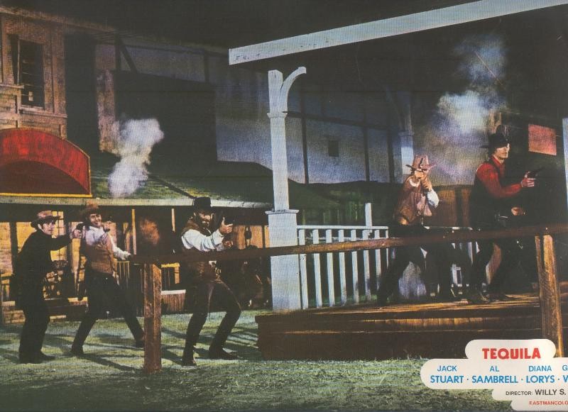 Caratula cine: Tequila, un film de Willy S.Regan , numerada 06 en trasera