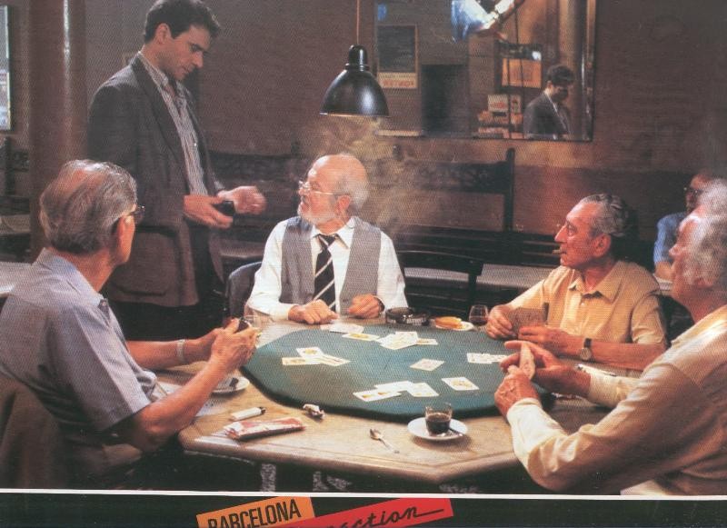 Caratula cine: Barcelona connection, un film de Miquel Iglesias Bonns, numerada 11 en trasera
