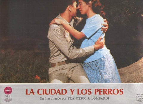 Caratula cine: La ciudad y los perros, un film de Francisco J.Lombardi, numerada 05 en trasera