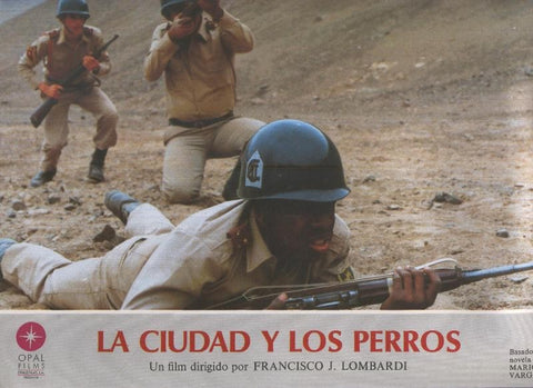 Caratula cine: La ciudad y los perros, un film de Francisco J.Lombardi, numerada 06 en trasera