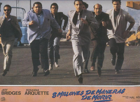 Caratula cine: 8 millones de maneras de morir, un film de Hal Ashby, numerada 04 en trasera
