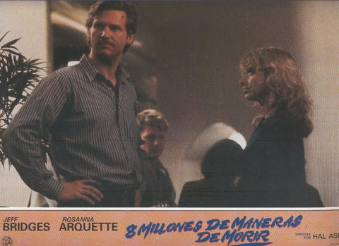 Caratula cine: 8 millones de maneras de morir, un film de Hal Ashby, numerada 10 en trasera