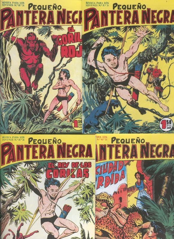 Pequeño Pantera Negra, coleccion facsimil