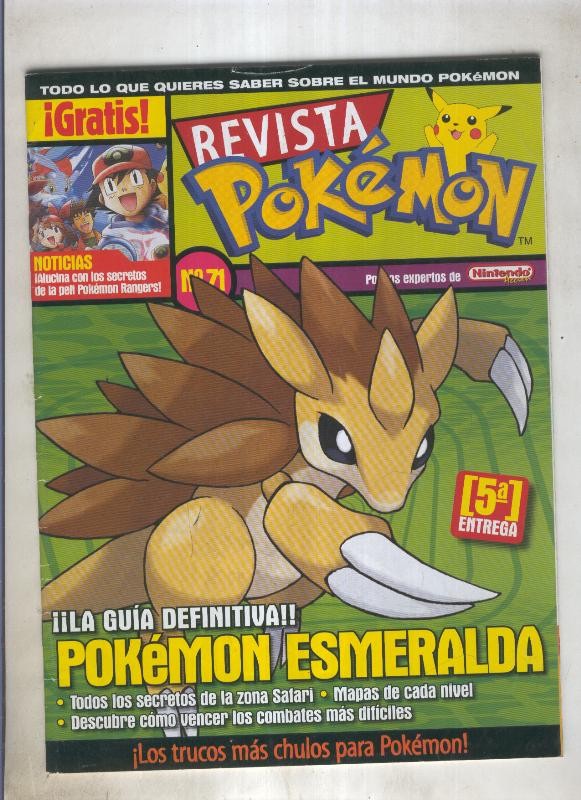 Revista pokemon numero 071