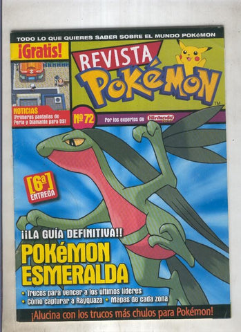Revista pokemon numero 072