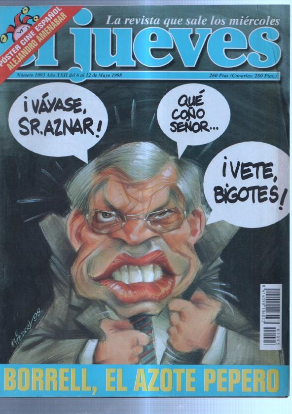 El Jueves revista numero 1093: Borrel el azote pepero