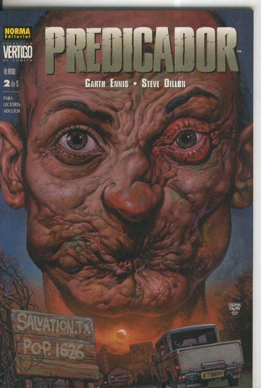 Vertigo numero 164: Predicador: Alamo numero 2