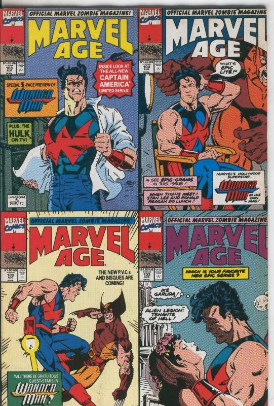 Marvel Age numero 103 de 1991