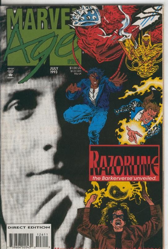 Marvel Age numero 126 de 1993