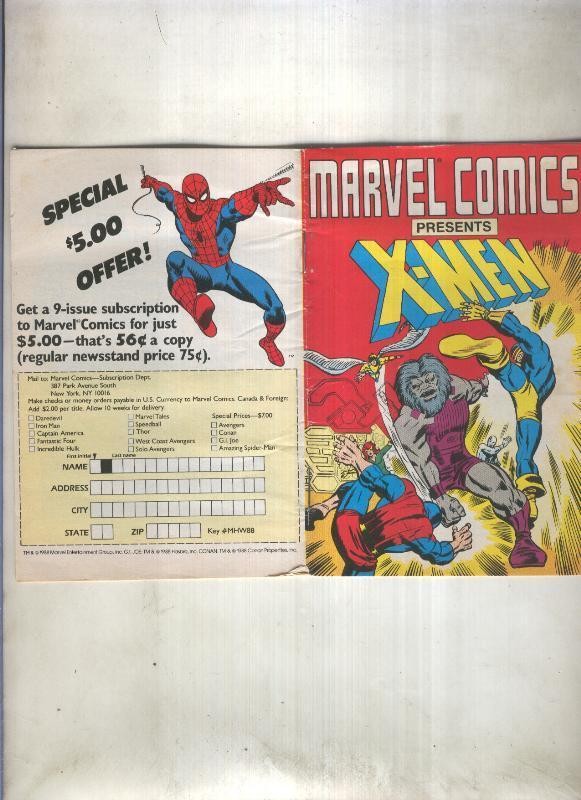 Marvel Comics presents X Men
