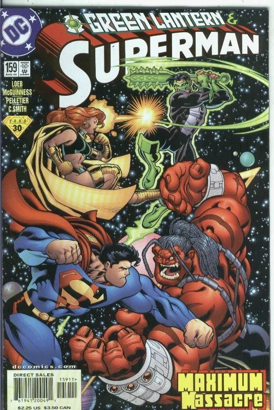 Superman numero 159: green lantern