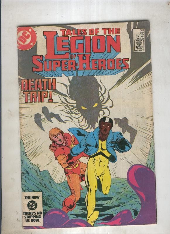 Tales of the legion of super heroes death trip numero 317