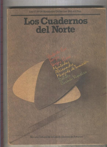 Los cuadernos del Norte numero 34