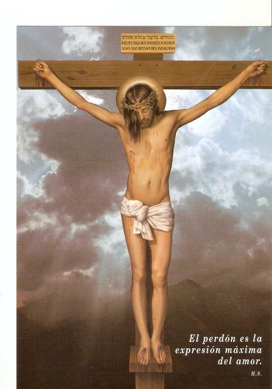 Postal 026214 : Cristo en la cruz